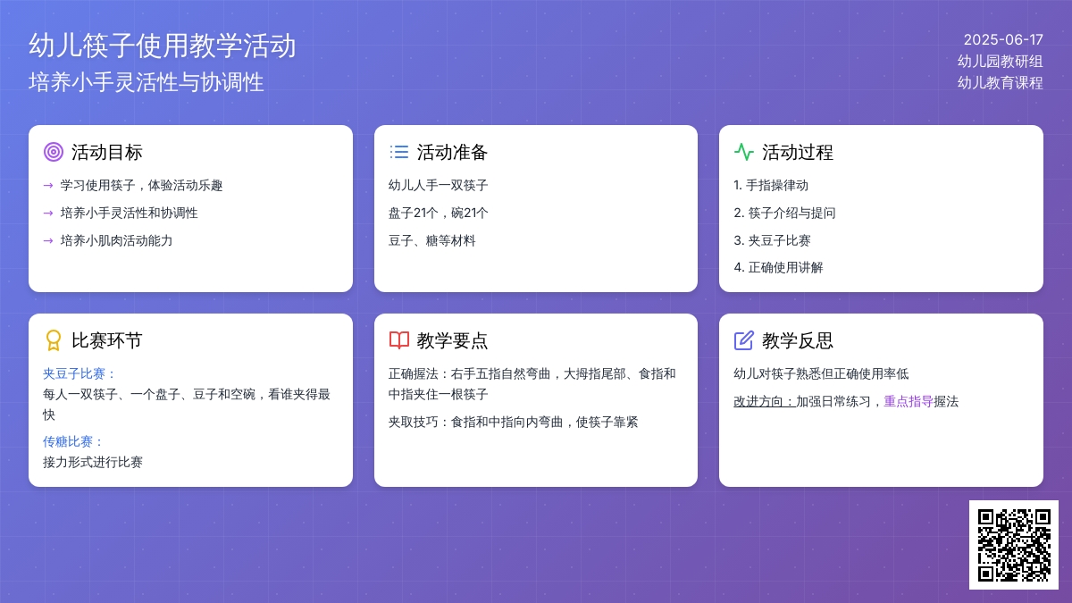 中班社会公开课我会用筷子教案反思