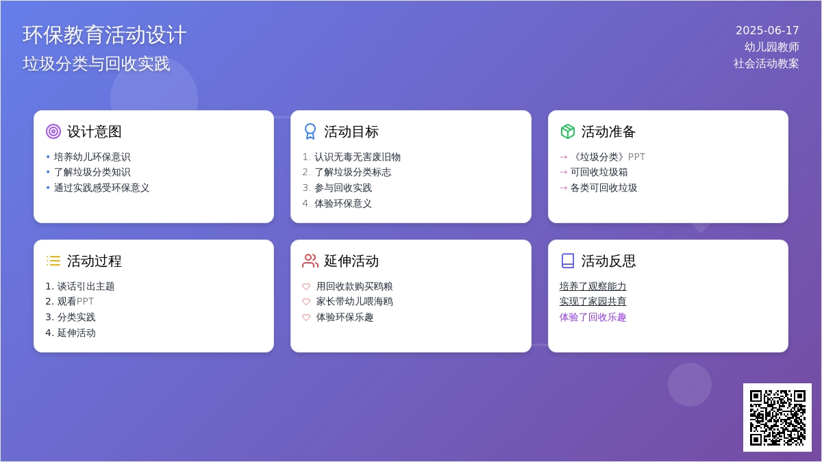 中班社会活动垃圾的分类和回收教案反思