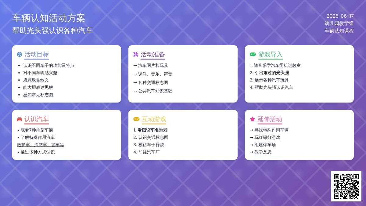 中班社会活动各种各样的汽车教案反思