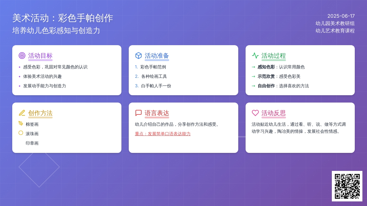 中班美术活动彩色手帕教案反思