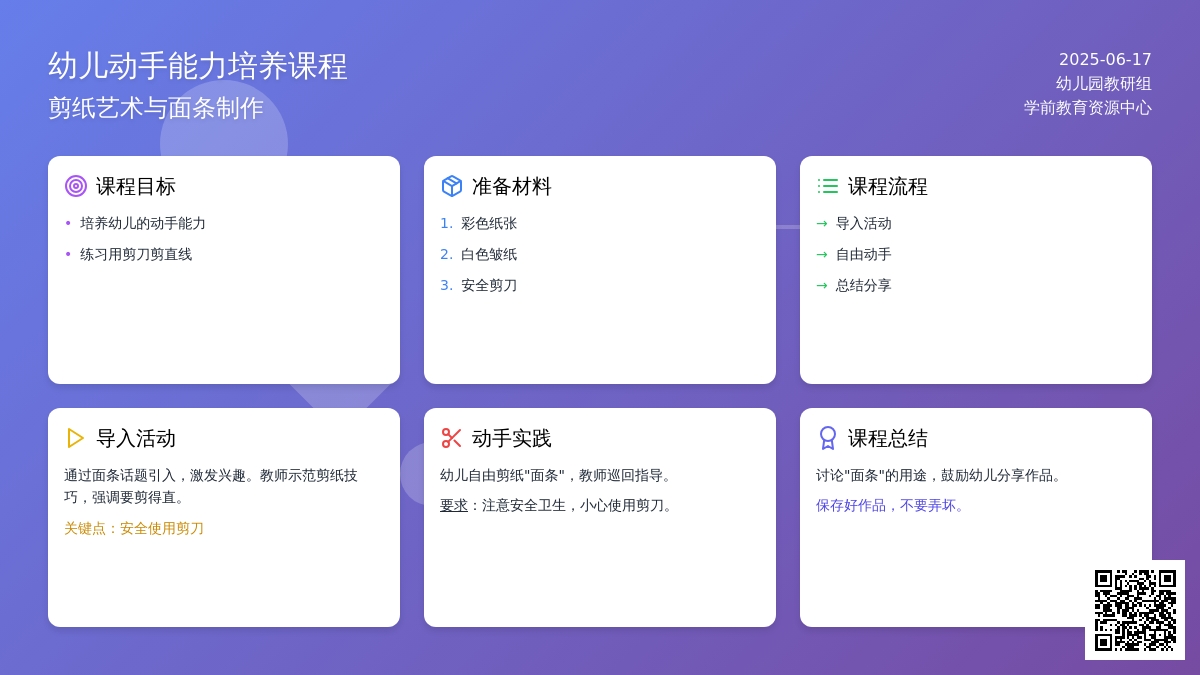 中班美工面条教案反思