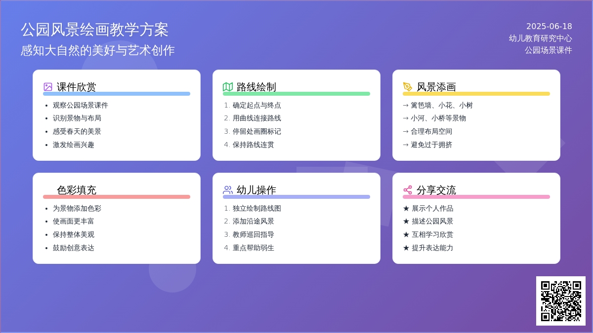 中班美术森林公园教案反思