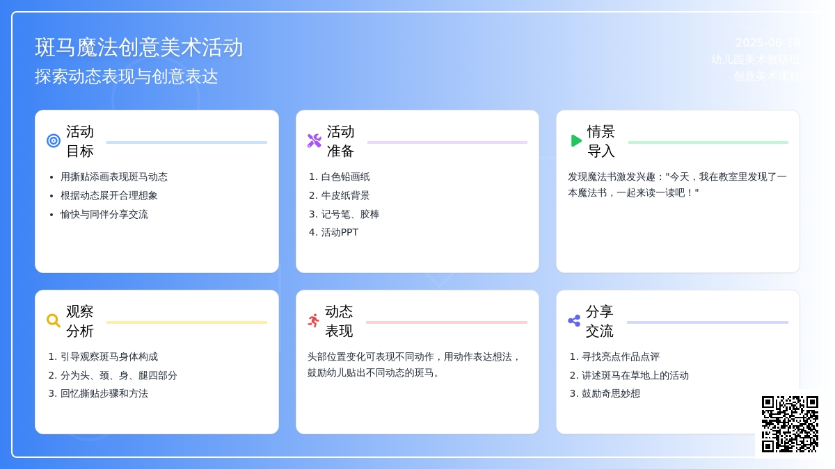 中班美术活动小斑马教案反思