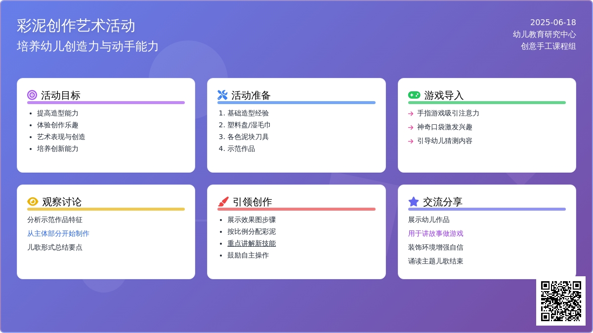 中班美术活动创意彩泥教案反思