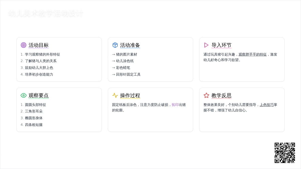 中班美术肥肥的小猪教案反思