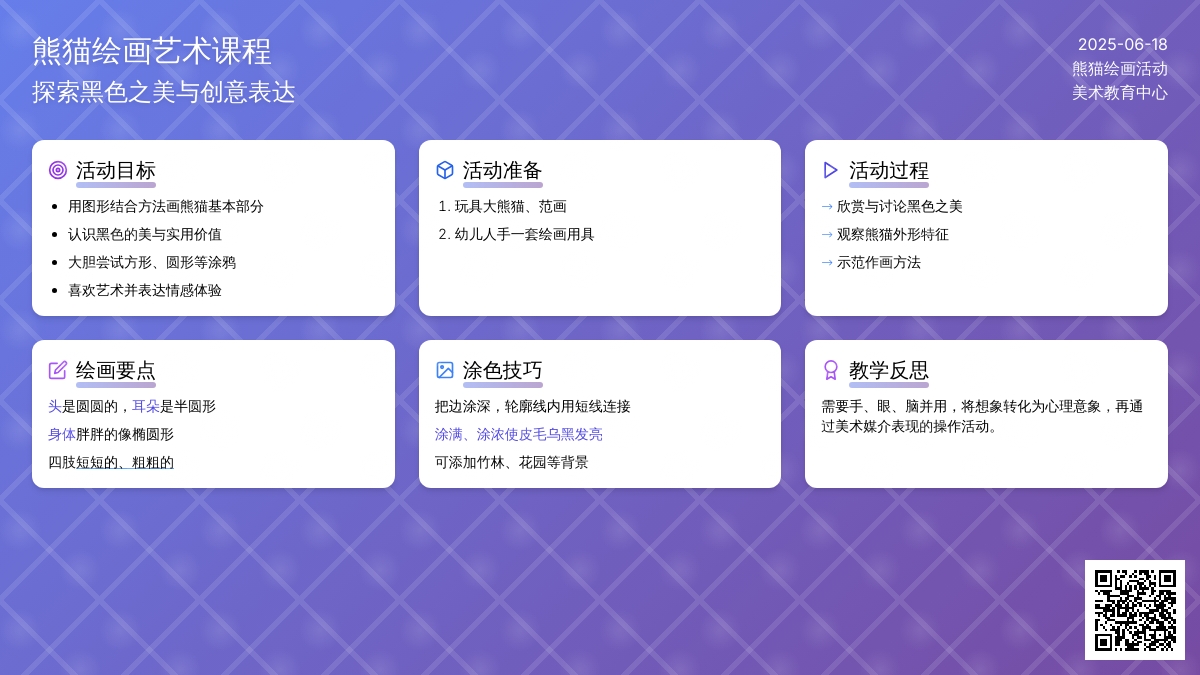 中班美术活动大熊猫照相教案反思