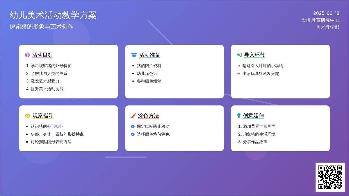 中班美术小猪肥肥教案反思