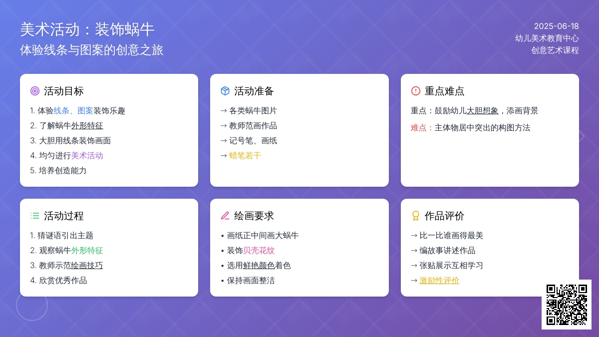 中班美术蜗牛去哪儿了教案反思