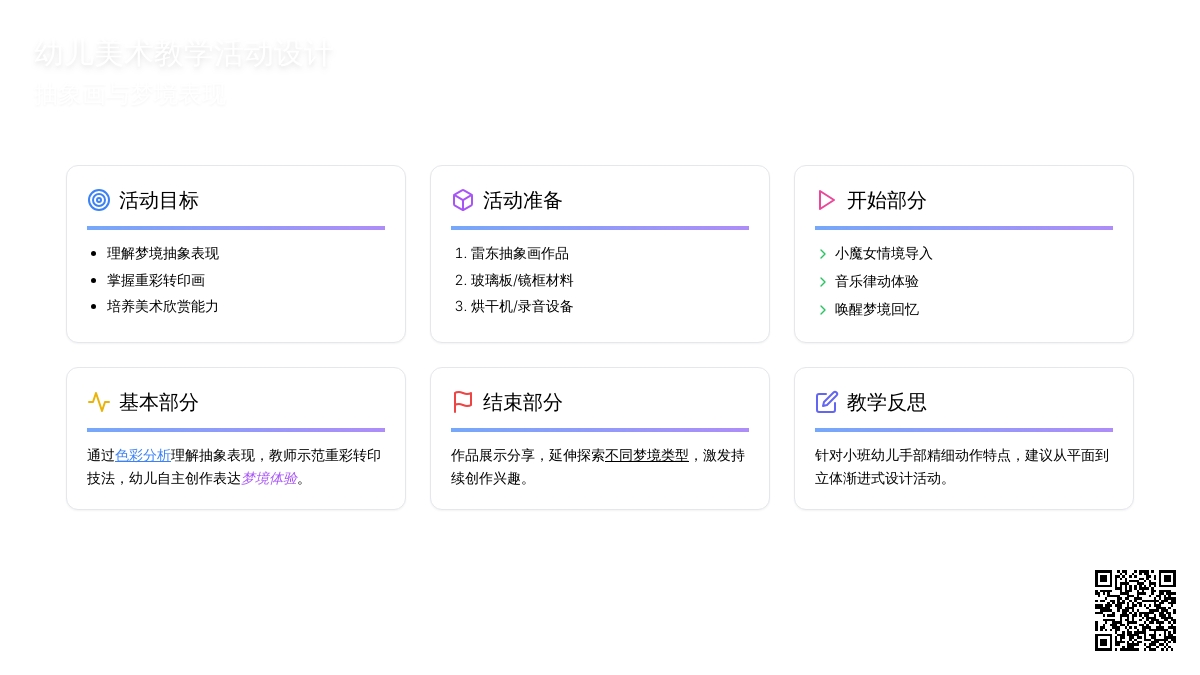 中班美术梦境教案反思