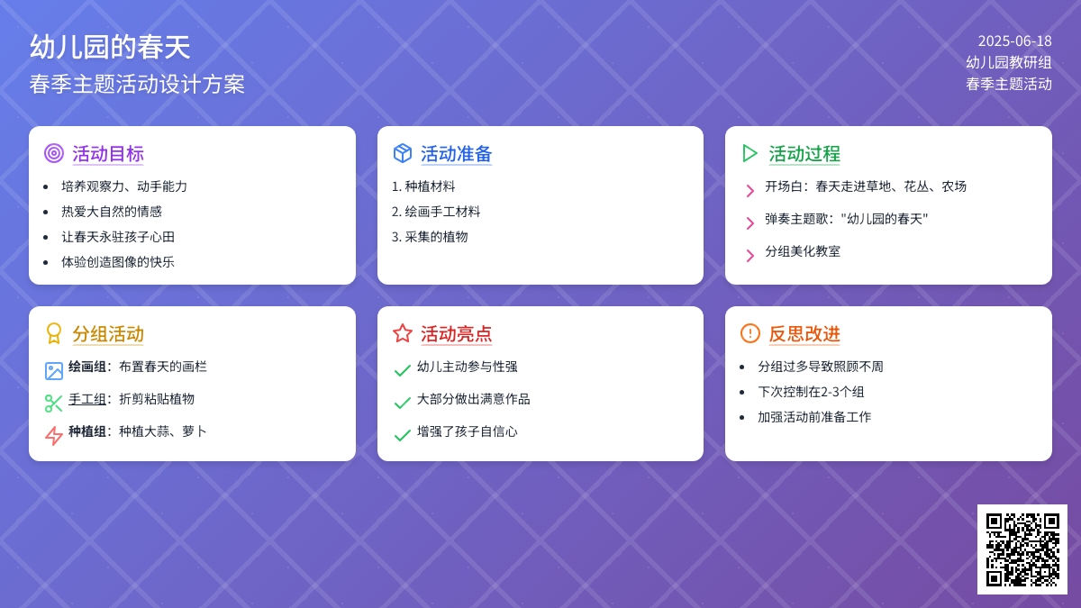 中班美术春天的动植物教案反思