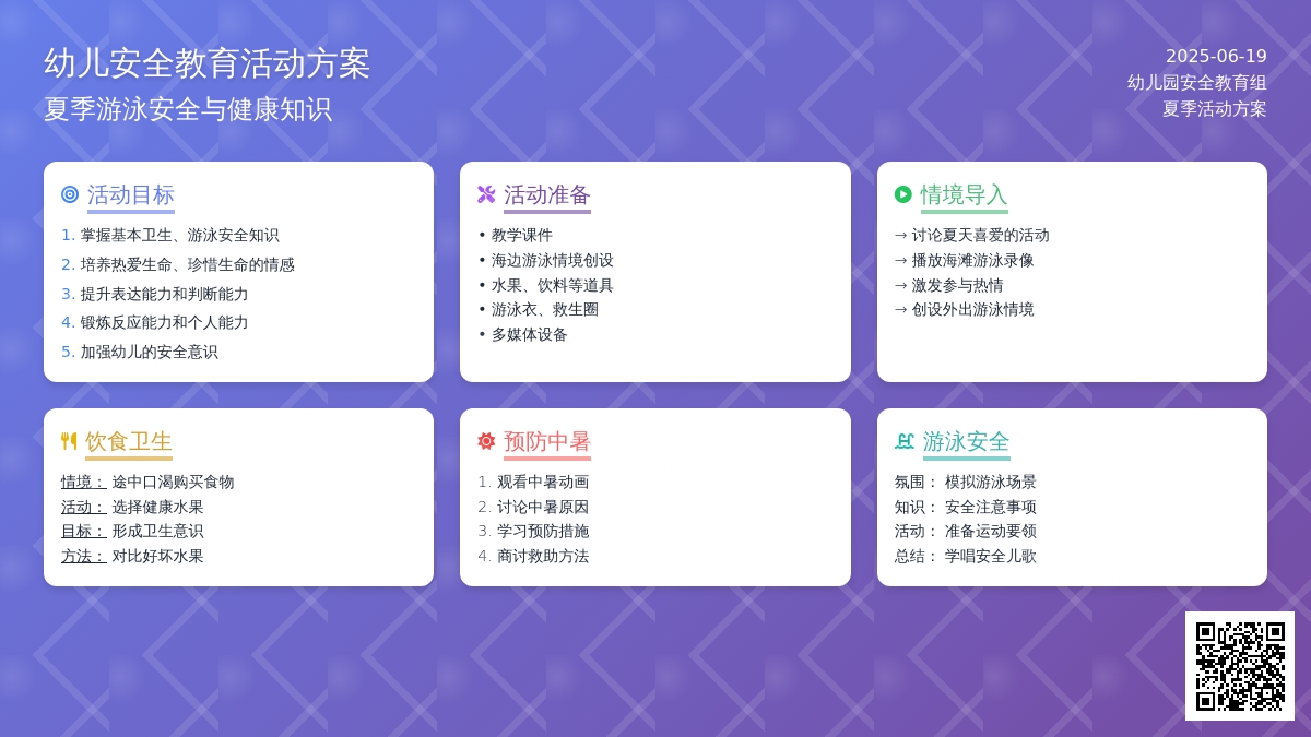 中班安全活动教案：防溺水教案