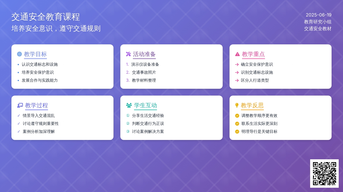 中班安全遵守交通规则教案反思