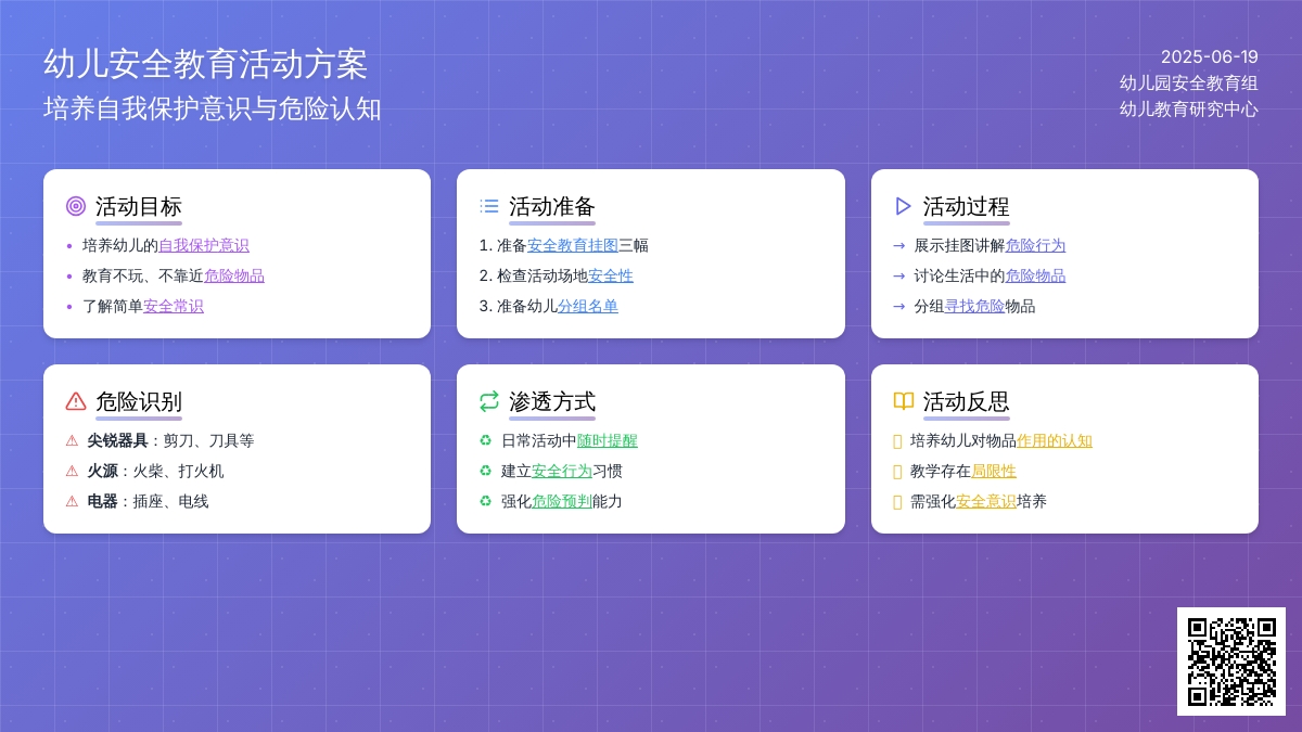 中班安全教育活动不靠近危险物品教案反思