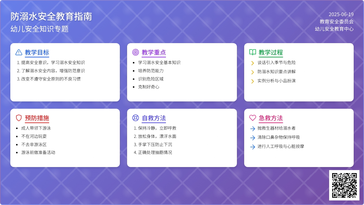 中班安全教案防溺水教案反思