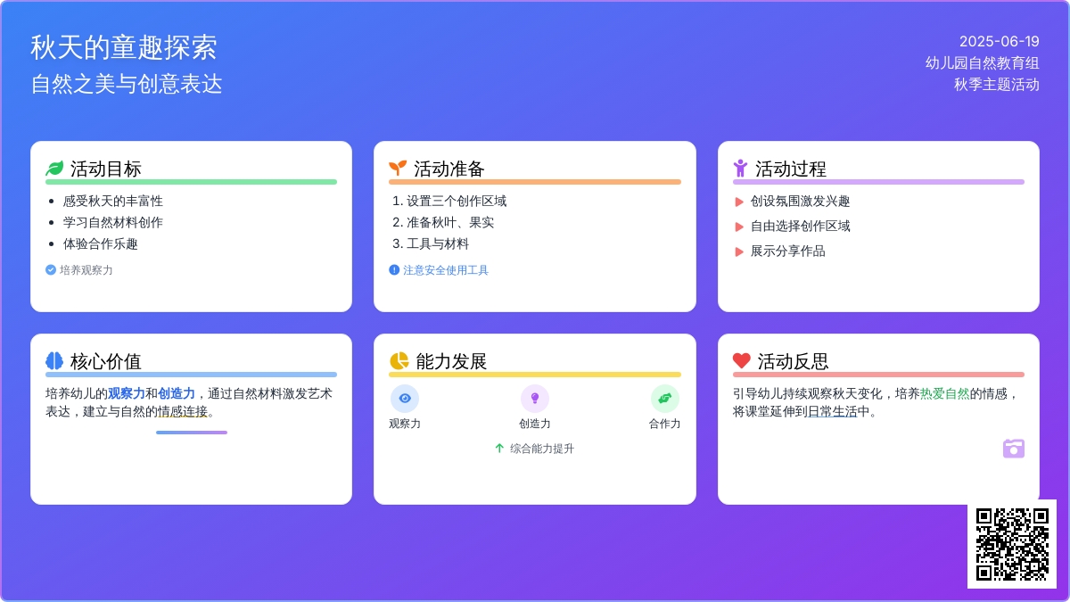 中班优秀案例秋天的图画教案反思