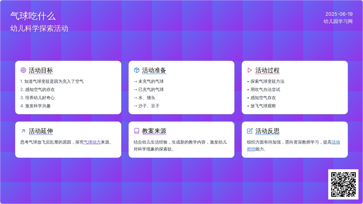 中班主题气球吃什么教案反思