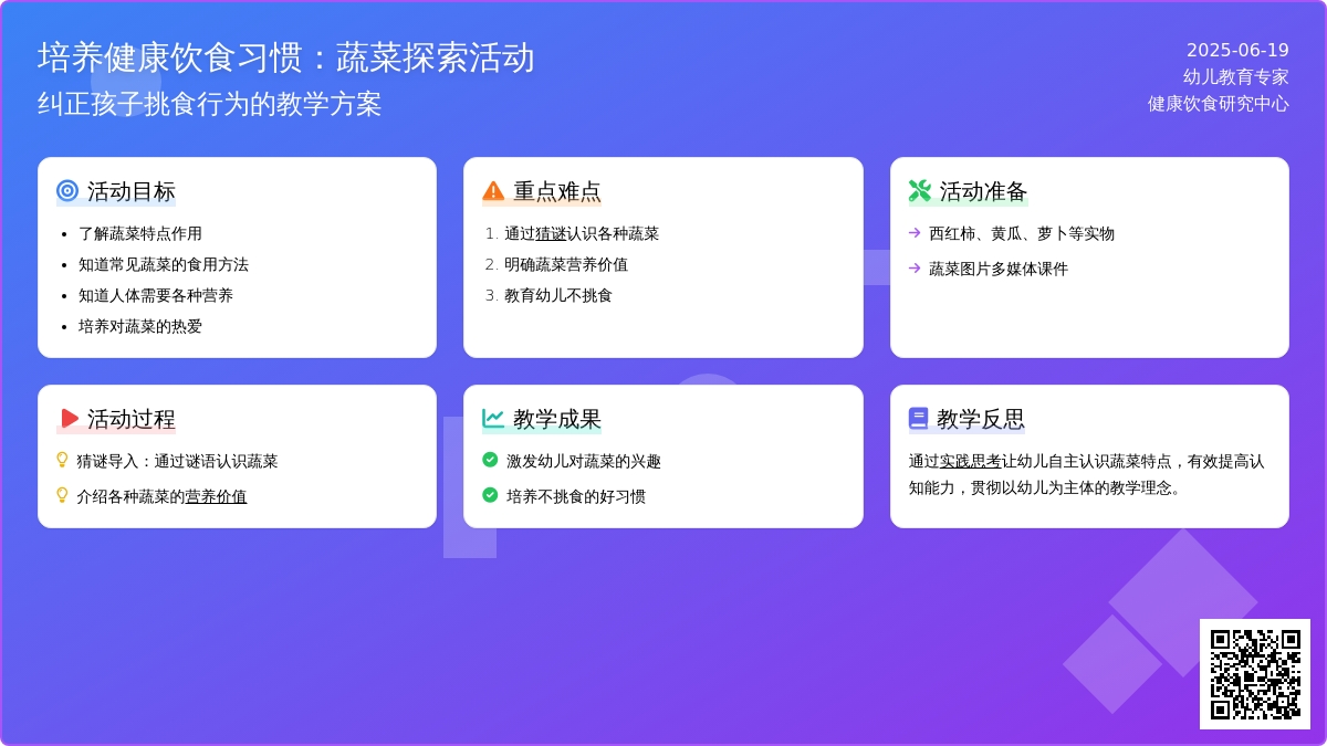 中班主题蔬菜大全教案反思