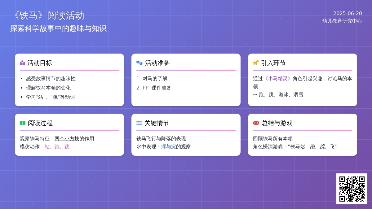 中班主题铁马教案反思