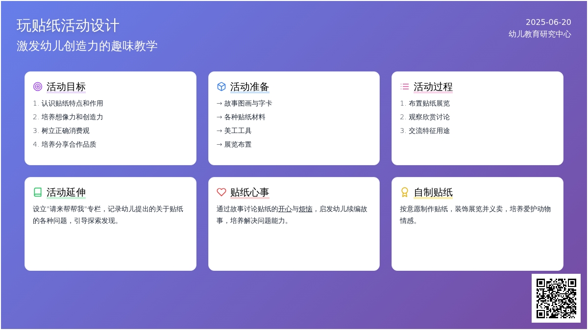 中班主题玩贴纸教案反思