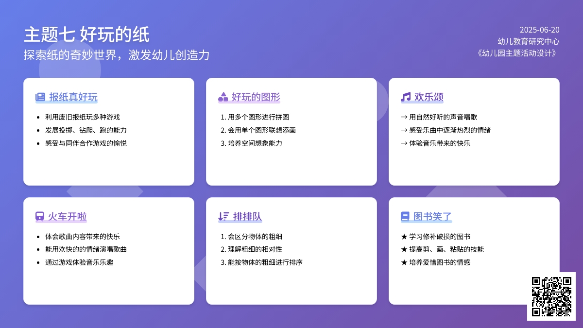 中班主题好玩的纸教案反思