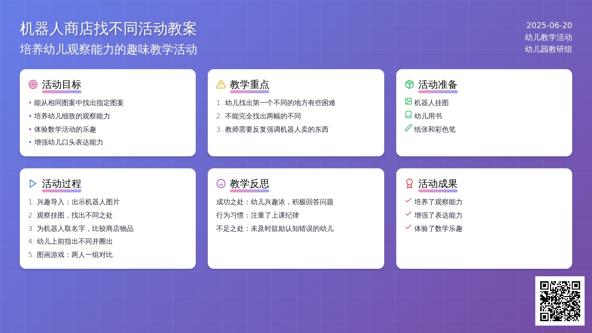 中班主题我有一个机器人教案反思