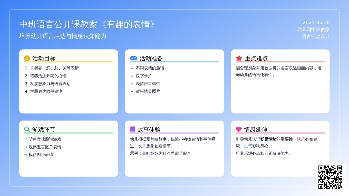 中班主题有趣的表情教案反思