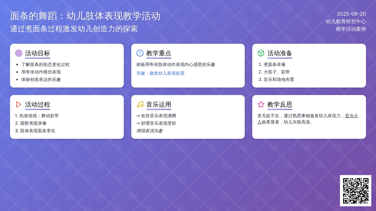 中班主题面条的舞蹈教案反思