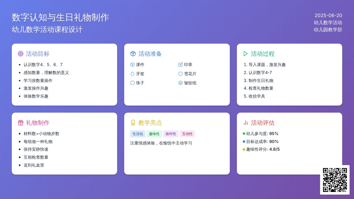 中班数学活动小动物过生日教案反思