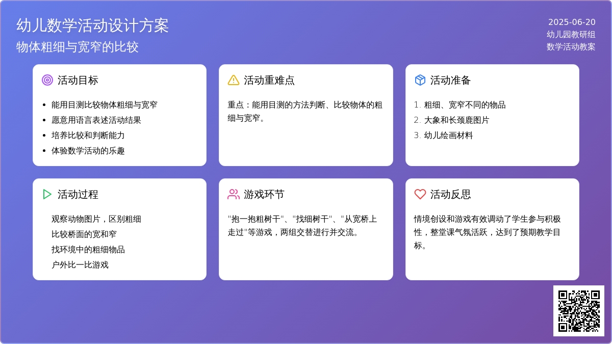 中班数学活动比一比，说一说教案反思