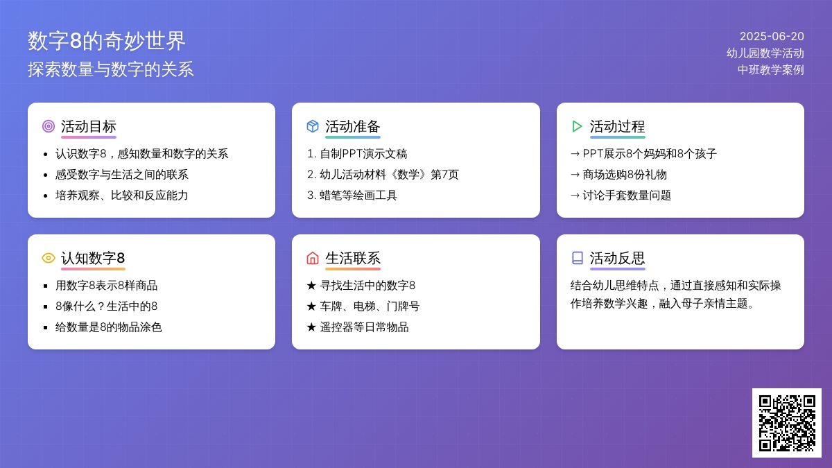中班数学活动礼物送给好妈妈教案反思