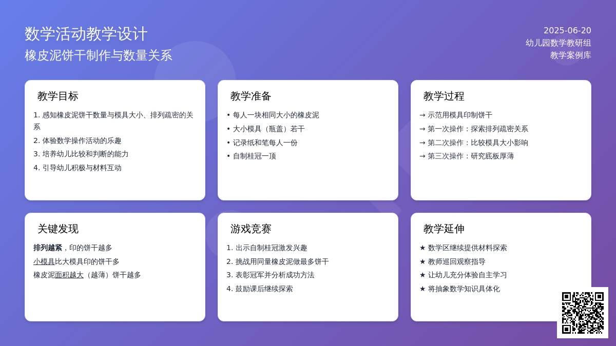 中班数学活动做饼干教案反思