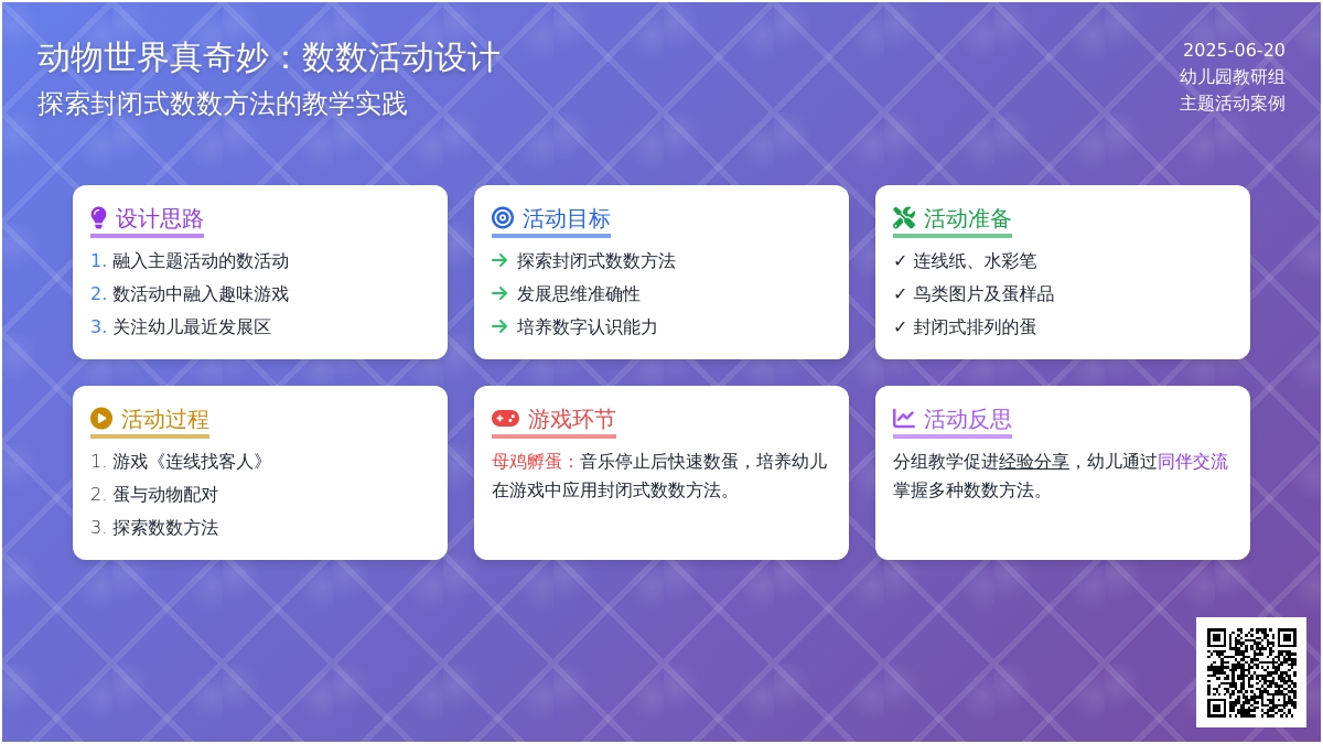 中班数学活动封闭式数数教案反思