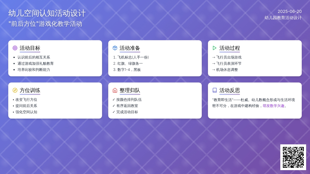 中班数学活动前与后教案反思