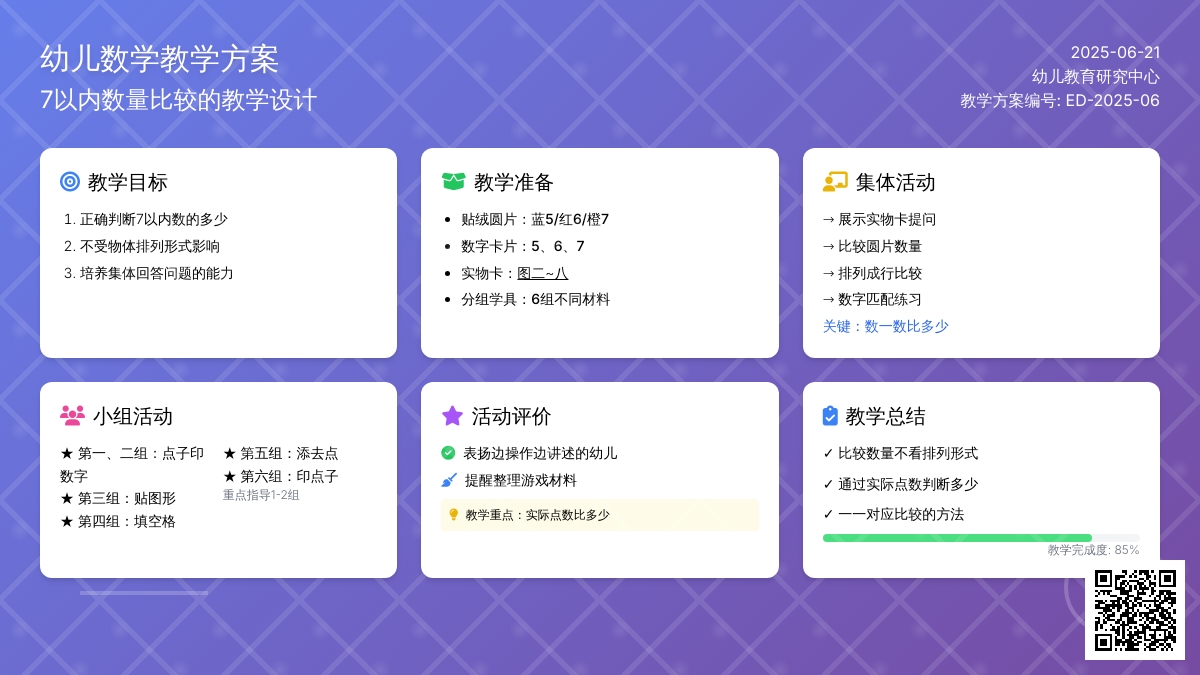 中班数学活动数一数，画一画教案