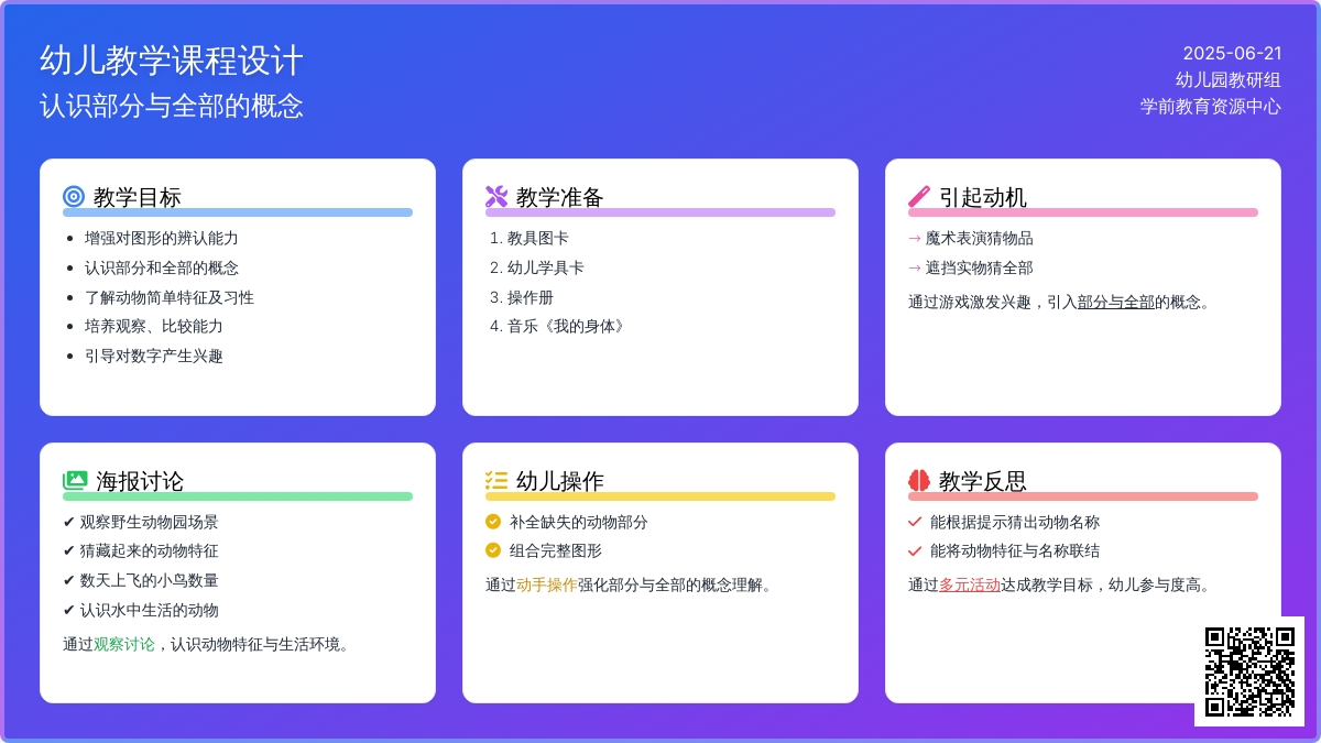 中班数学猜猜我是谁教案反思