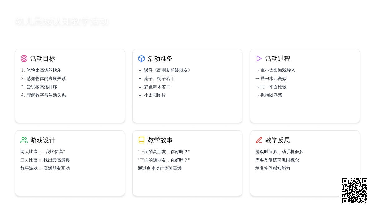 中班数学高朋友和矮朋友教案反思