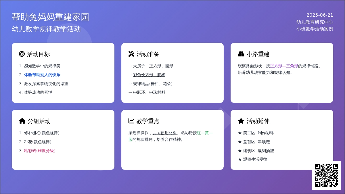 中班数学帮助兔妈妈教案反思