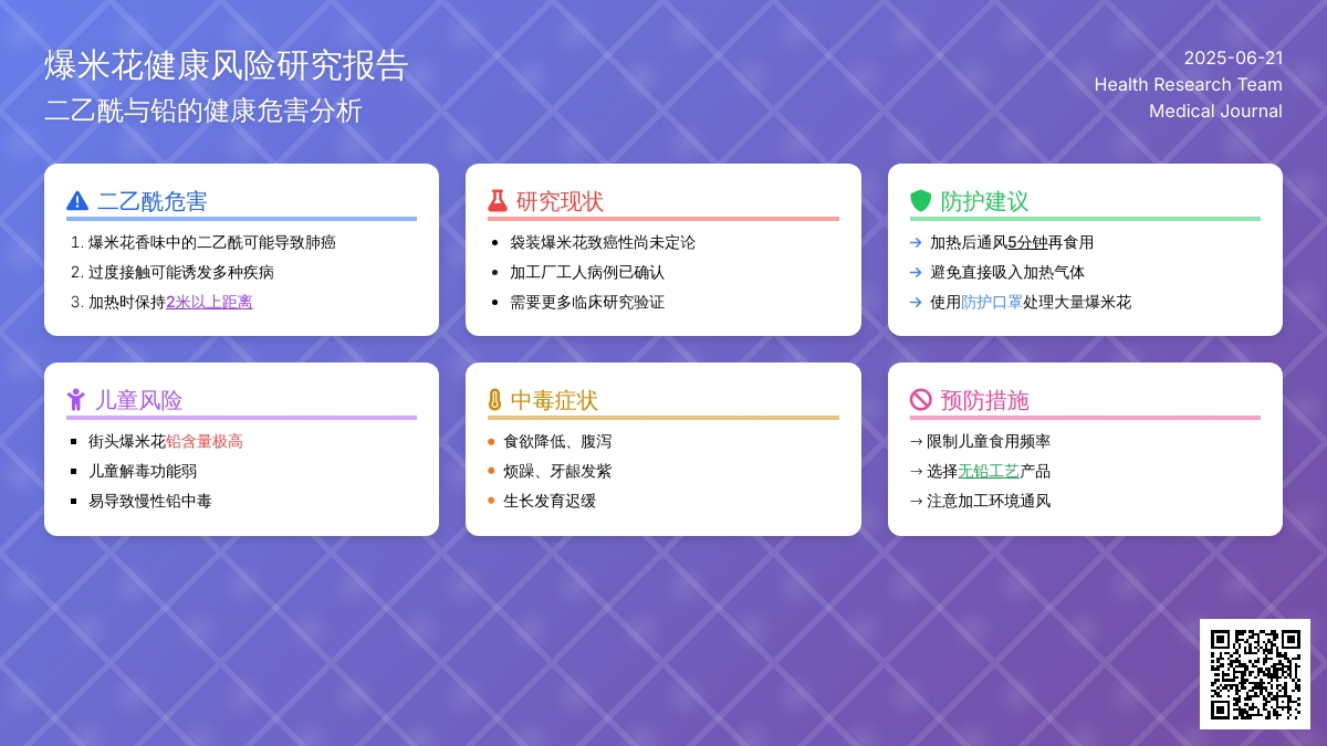 当心！孩子常吃爆米花容易致病