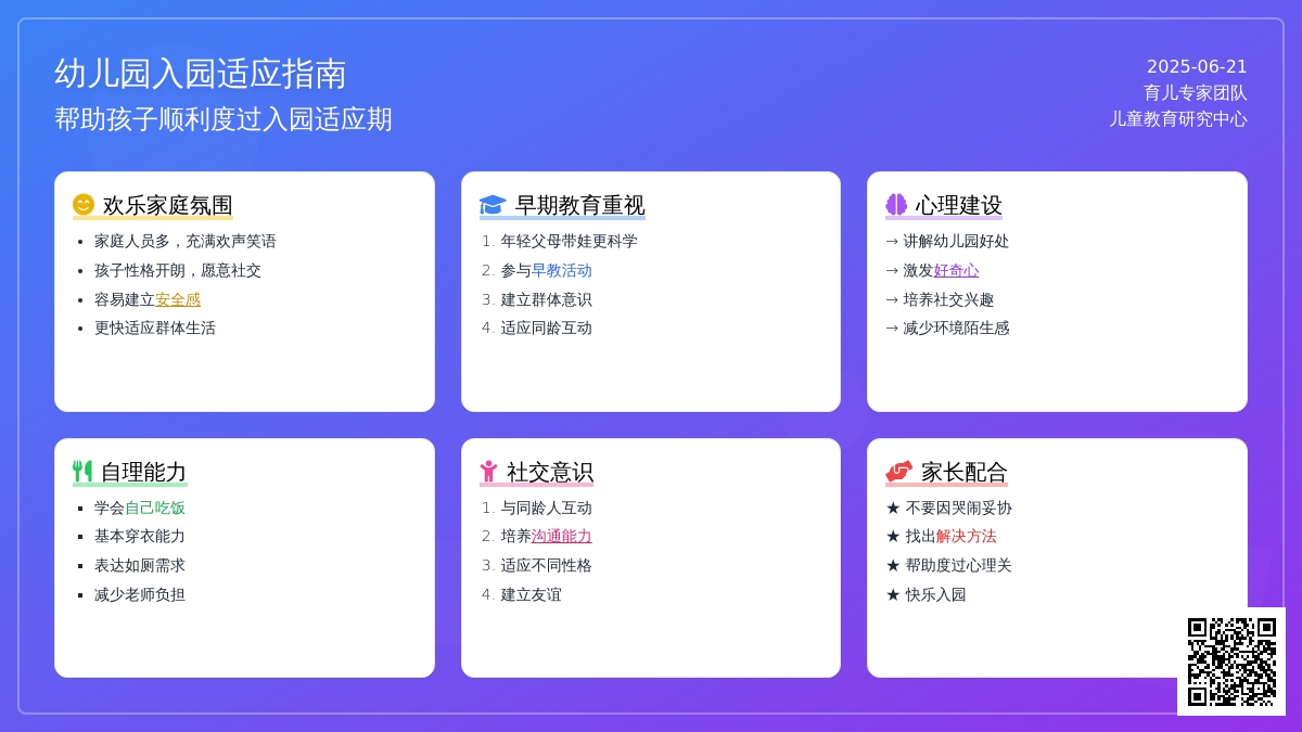 2种家庭的孩子，第一天上幼儿园不会哭闹，很讨老师喜欢