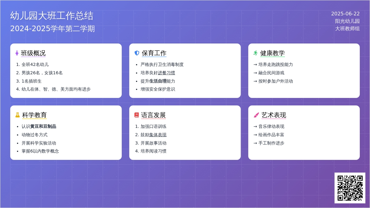 幼儿教师工作总结：大班下学期班务总结