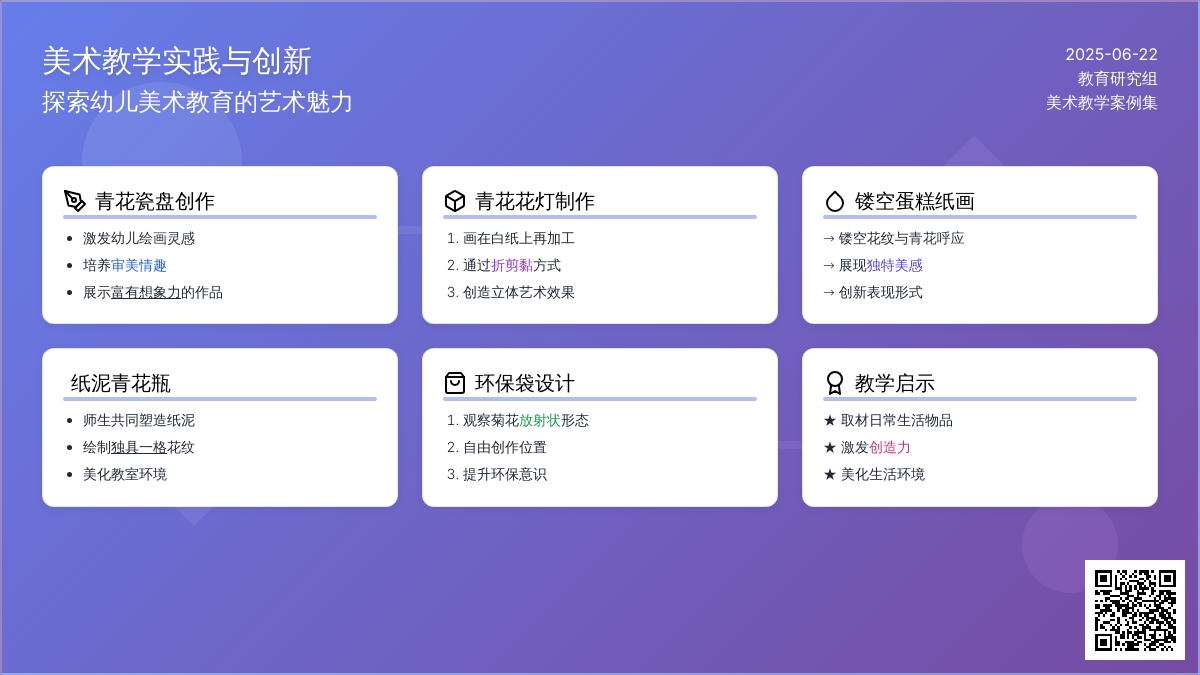 幼儿园大班美术小结：美术让生活更精彩
