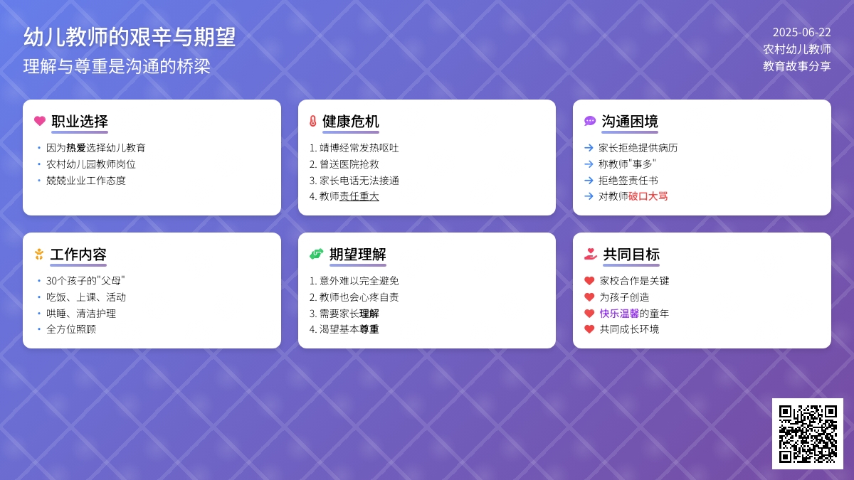 师德与演讲：谁能理解幼儿教师的艰辛