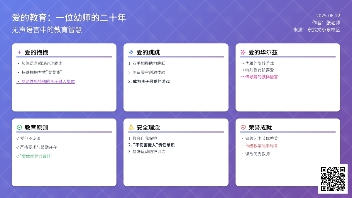 幼儿园师德与演讲：采得百花成蜜后，为谁费力为谁甜