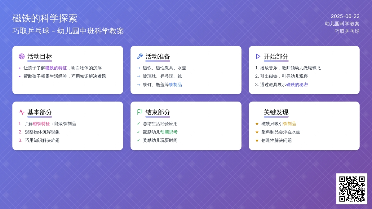 巧取乒乓球_幼儿园中班科学教案