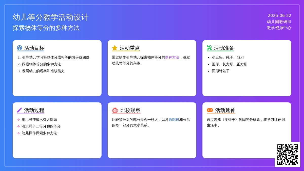 二等分和四等分