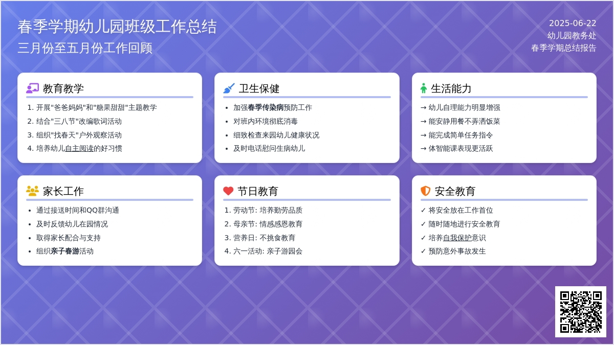 春季幼儿园班级工作总结三篇