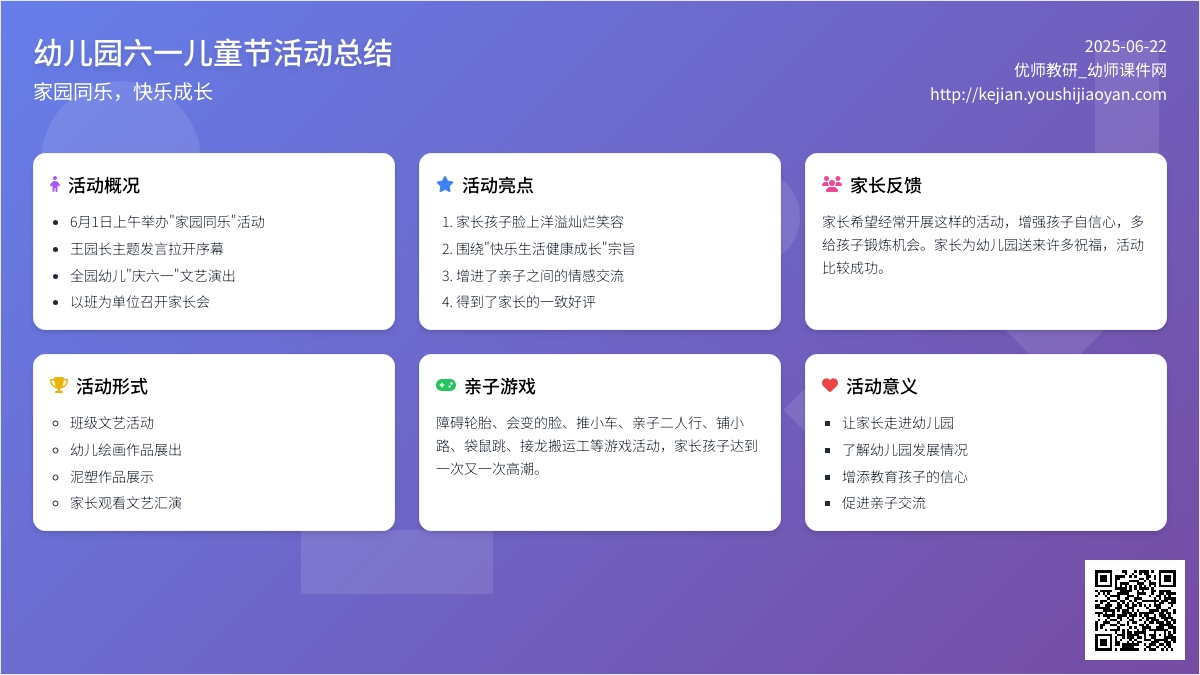 幼儿园六一儿童节活动总结（精品4篇）