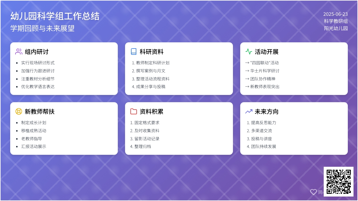 幼儿园科学组工作总结（一）