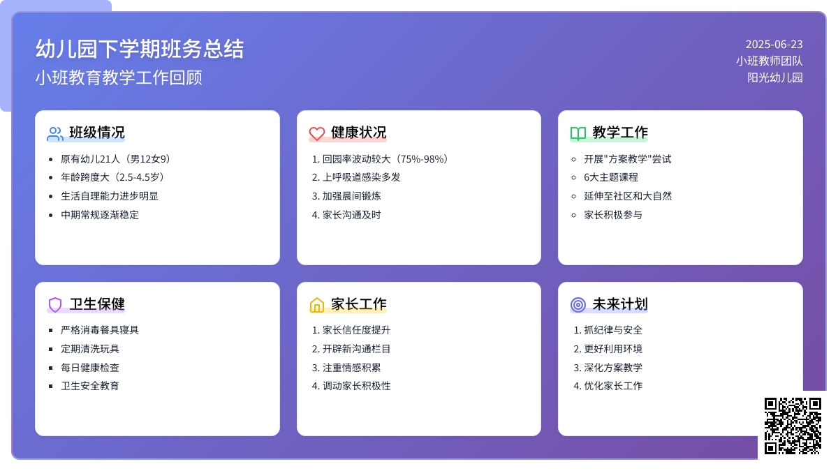 2015年幼儿园下学期班务总结
