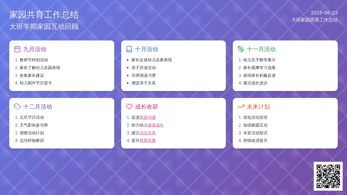 大班家园共育工作总结